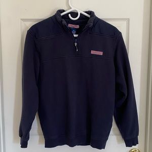 Vineyard Vines Comfy Navy Quarter Zip XS